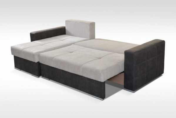 Luxus Ecke Couch L-Form Edel Modern Sofas Italien Möbel Textil Beige Stoff Neu