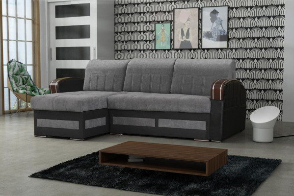 Luxus Textil Ecksofa L-form Polster Möbel Neu Sofa Sitz Möbel Wohnlandschaft