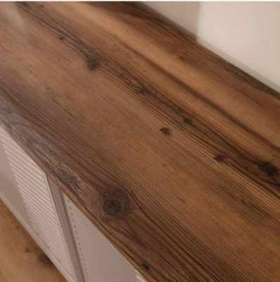 Braunes Modernes Esszimmer Set Anrichte Holz Esstisch 2x Spiegel 8tlg