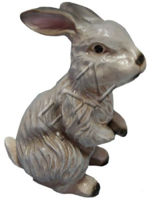 Design Kaninchen Figur Garten Statue Skulptur Figuren Skulpturen Dekoration c89a