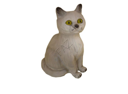 Design Katze Figur Garten Statue Skulptur Figuren Skulpturen Dekoration C433 Neu