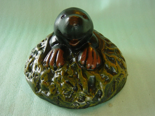 Design Maulwurf  Figur Garten Statue Skulptur Figuren Skulpturen Deko c238 neu