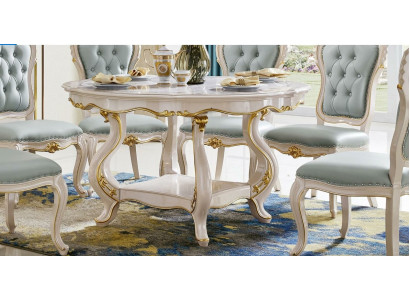 Rund Esstisch Runder Wohnzimmertisch Tisch Design Massivholz Esszimmer 135cm