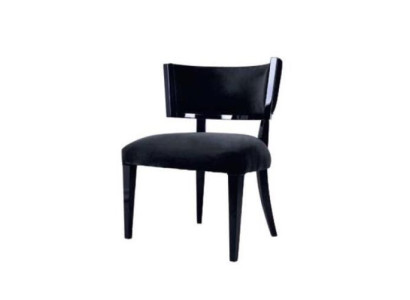 Esszimmerstuhl Stuhl Lehnstuhl Design Stühle Sessel Sitz Holz Luxus Schwarz
