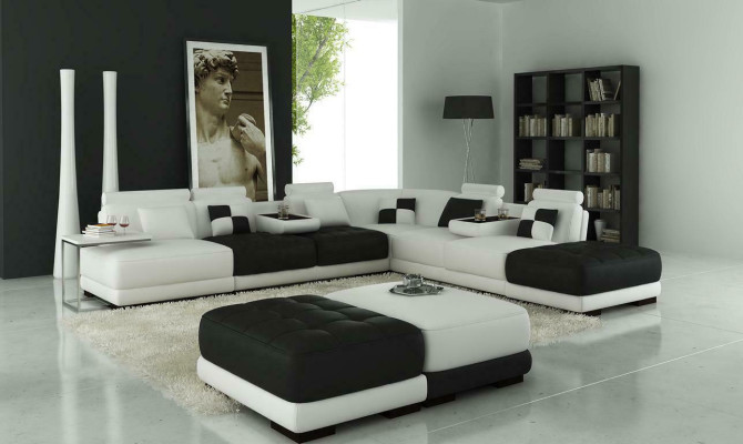 XXL Designer Wohnlandschaft Polster L Form Ecksofa Eck Garnitur Sofa