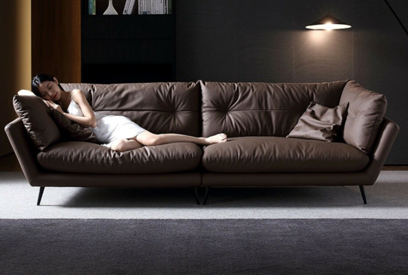 Moderne 4er Sitz Sofas Wohn Zimmer Möbel Vier Sitzer Couch Design Sofa