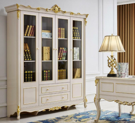 Schreibtisch Tisch Barock Tische Chef Büro Einrichtung Arbeitszimmer Möbel Neu