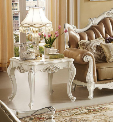 Klassischer Couchtisch Holztisch Tische Wohnzimmer Beistelltisch Holz Barock