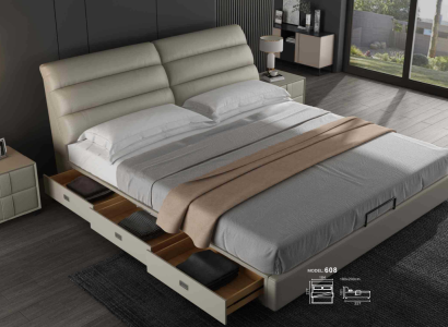 Bett Klassisch Polster Design Luxus Doppel Hotel Betten Schlaf Zimmer