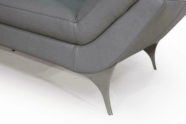 Ledersofa Couch Wohnlandschaft Ecksofa Eck Garnitur Design Modern Sofa 1541