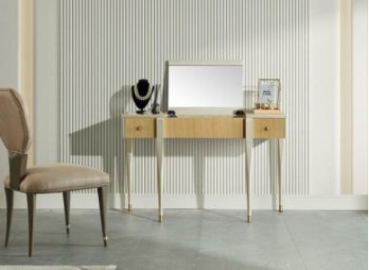 Schminktisch Schminkkommode Kosmetik Konsolen Frisiertisch Massivholz