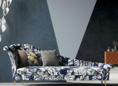 Textil Chaise Lounge Liege Polster Liegen Sofa Relax Chaiselounge Club Möbel Neu