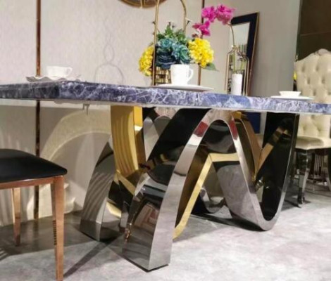 Esszimmer Säulen Tische Italienische Möbel Restaurant Esstisch Tisch Luxus Neu