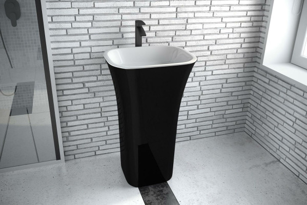 Modernes Design Waschbecken Acryl Stand Bad Freistehender Waschtisch