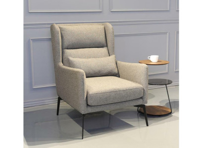 Sessel Stuhl Polster Fernseh leder Textil Holz Stoff Design Lounge Club Relax