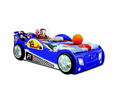 Rennwagen Auto Bett Kinder Möbel Schlaf Zimmer Kind Betten Holz + Matratze