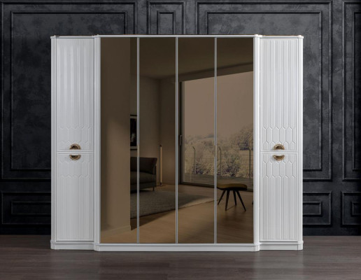 Modernes elegantes Schlafzimmermöbel-Set im luxuriösen Design und zeitgemäßem Stil