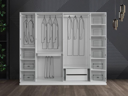 Schlafzimmer Kleiderschrank Schrank Luxus Holz Schränke Design Möbel