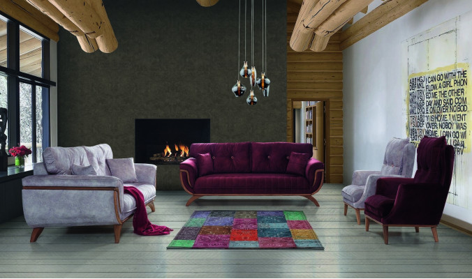 Verstellbare Multifunktion Couch Dreisitzer Couchen Möbel Textil Sofas