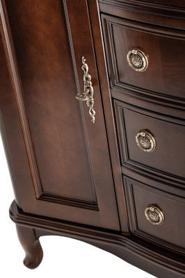 Designer Kommode Anrichte Side Low Board Schrank Wohn Zimmer Regal Vitrinen Neu