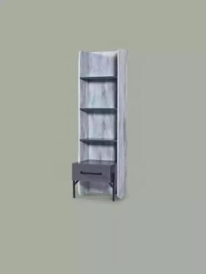 Regal Schrank Bücherregal Schränke Mehrzweck Möbel Braun 165x49x47
