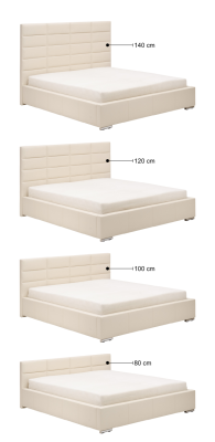 Designer Polster Doppelbett Betten Bett Schlafzimmer Ehebett Lederbett Neu 2700