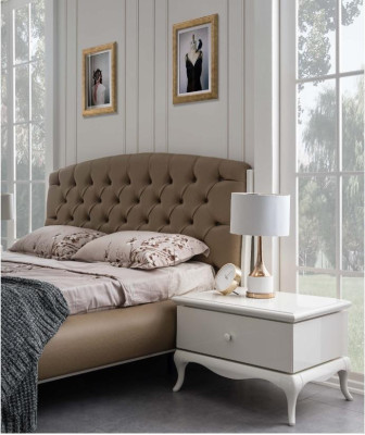 Doppelbett Garnitur Bettrahmen Komplette Schlafzimmer Bett 6tlg Weiß
