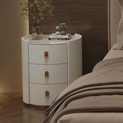 Nachttisch Kommode Beistell Tisch Nachtschrank 3 Schubladen Schlafzimmer