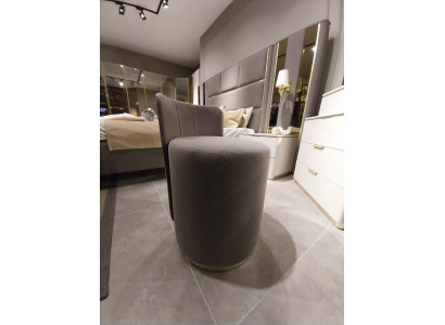 Rund Hocker Design Holz Möbel Luxus Wohnzimmer Design Fußhocker
