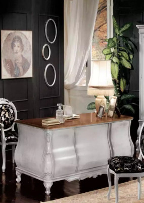 Weiße Büro Möbel Schreibtisch Bücherregal Luxus Tisch Regal Einrichtung