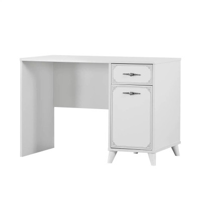 Kinderschreibtisch Schreibtisch Computertisch Holz Weiß Design Tisch Tische