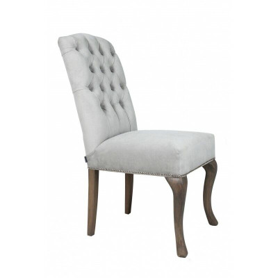 Designer Graue Chesterfield Stühle Polster-Garnitur Hotel-Gruppe x2-er Set