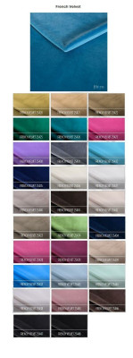 Sofa Samt Ecksofa Chesterfield Textil Stoff Eckcouch Polster Couch Eckgarnitur