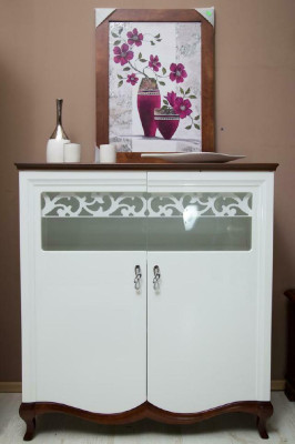 Bar Vitrine Schrank Kommode Kommoden Vitrinen Designer XXL Big Wohnzimmer MI-KB