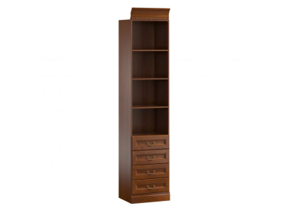 Klassische Schränke Schrank Schrankwand Bücherregal Regal Vitrine - Model BA-6