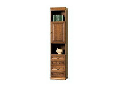 Klassische Schränke Schrank Schrankwand Bücherschrank Bücherregal Model SE-5