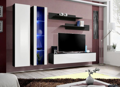Wohnzimmer Möbel Wohnwand TV Ständer Komplette Einrichtung Moderne