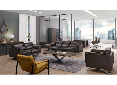 Komplett Set Sofagarnitur 3+1+1 Sitzer Couchtisch Design 5tlg Wohnzimmer