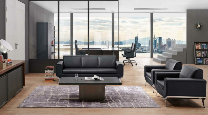 Designer Sitz Polster Gruppe Garnitur 3+1 Couch Sofagarnituren Deko Lounge