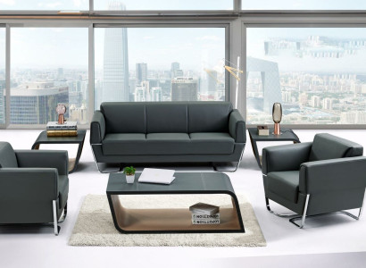 Set Sofagarnitur 3+1+1 Couchtisch Beistelltisch Sofa Komplett Set 5tlg. Gruppe