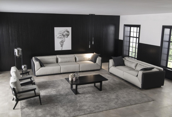 Luxus Wohnzimmer Sofagarnitur Hochwertige Hotel Qualität Couch Sofa 3211 Tisch