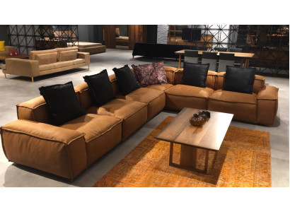 Ecksofa Wohnlandschaft Couch Polster Möbel Stoffsofa Eckgarnitur Möbel