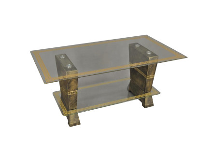 Design Medusa Couchtisch Glastisch Tisch Beistell Tische Couch Klassisch XXL Neu