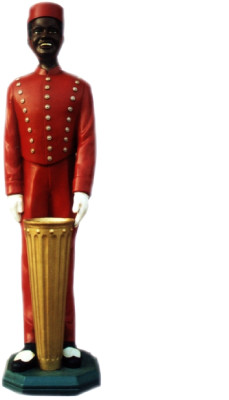 Design Junge Hotelier Figur Statue Skulptur Figuren Skulpturen Dekoration 7062