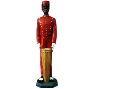 Design Junge Hotelier Figur Statue Skulptur Figuren Skulpturen Dekoration 7062