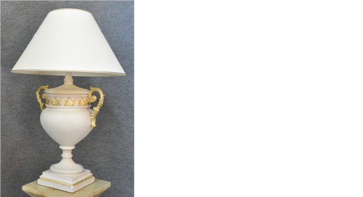 Tischlampe Vase Griffen XXL 90cm Standleuchte Lampe Tischlampen LeuchtenVasen