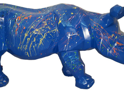 Abstrakt Nashorn Moderne Dekoration Skulptur Figuren Skulpturen Dekoration Neu