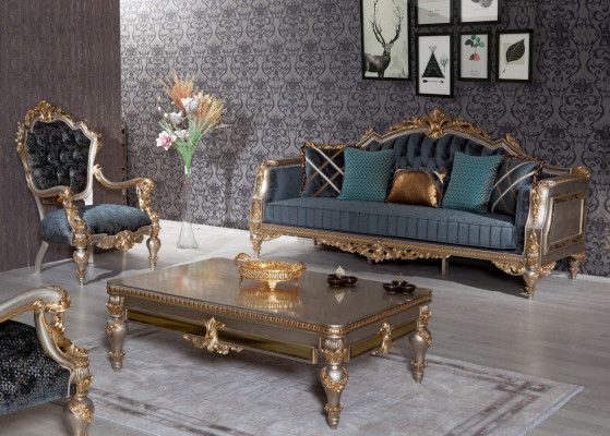Couchtisch Tisch Couchtische Holztisch Design Luxus Beistelltisch 130x80