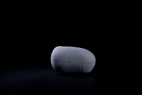 Designer Graues Sitzsofa Polstermöbel Wohnzimmer Modern Viersitzer Neu