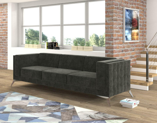 Design Sofa 3 Sitzer Chesterfield Couch Polster Sofas Designsofa Dreisitzer Neu